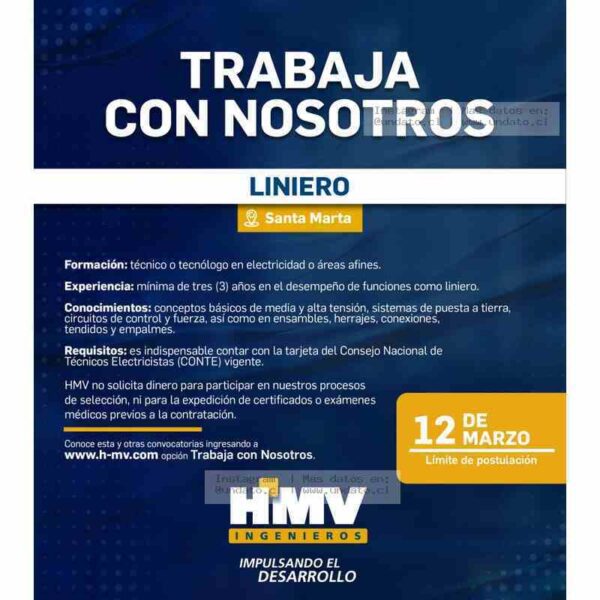 Liniero Eléctrico Santa Marta