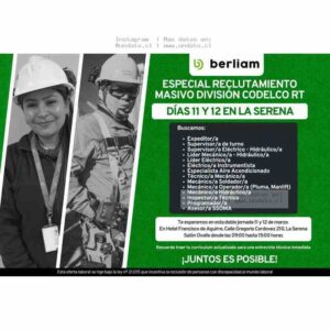 Empleo Codelco RT La Serena