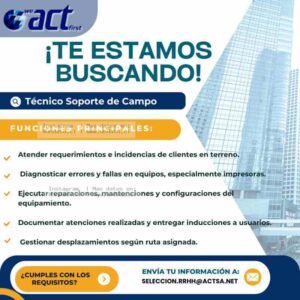 Técnico de Soporte de Campo