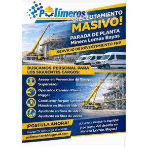 Reclutamiento Minera Lomas Bayas