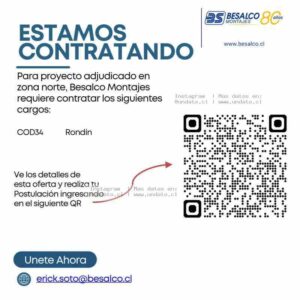 Contratando para proyecto en zona norte