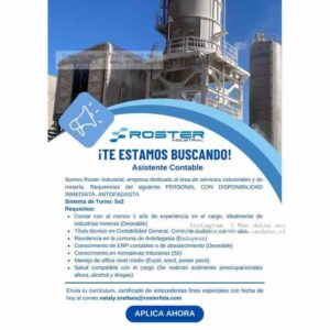 Asistente Contable Antofagasta
