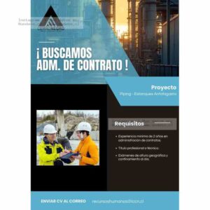 Administrador de Contrato - Proyecto Piping Antofagasta